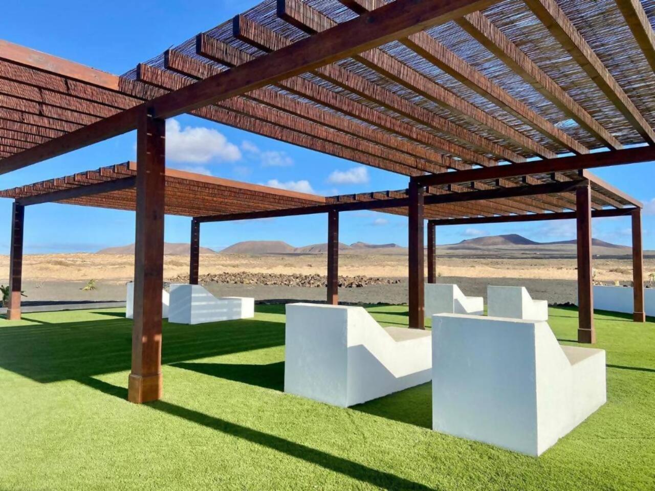 Villa Majanicho Con Piscina Lajares Luaran gambar